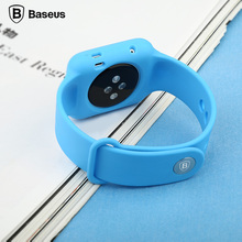 De Baseus Original reloj del estilo del deporte TPU correa para Apple / pulsera hebilla correa adaptador porque yo reloj 38 mm 42 mm 3 colores