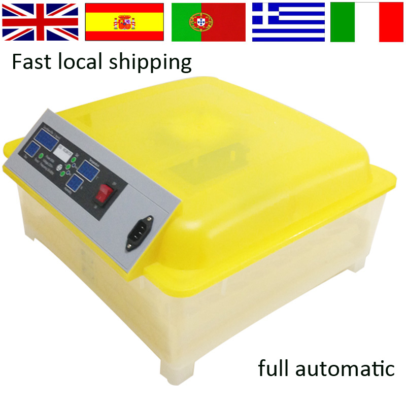 small family use 48 full automatic chicken egg incubator/hatcher 