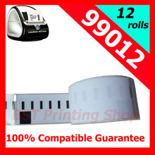 12x Rolls Dymo compatible labels 99012,89x36mm, 260labels/roll