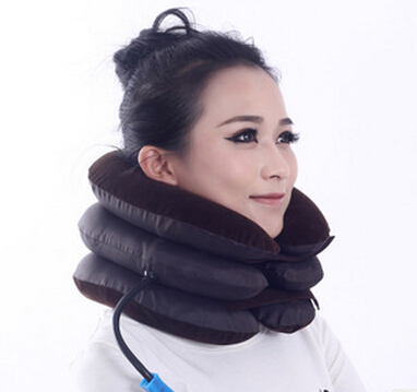 Hot selling Cervical traction inflatable neck massager household equipment health care massage neck care