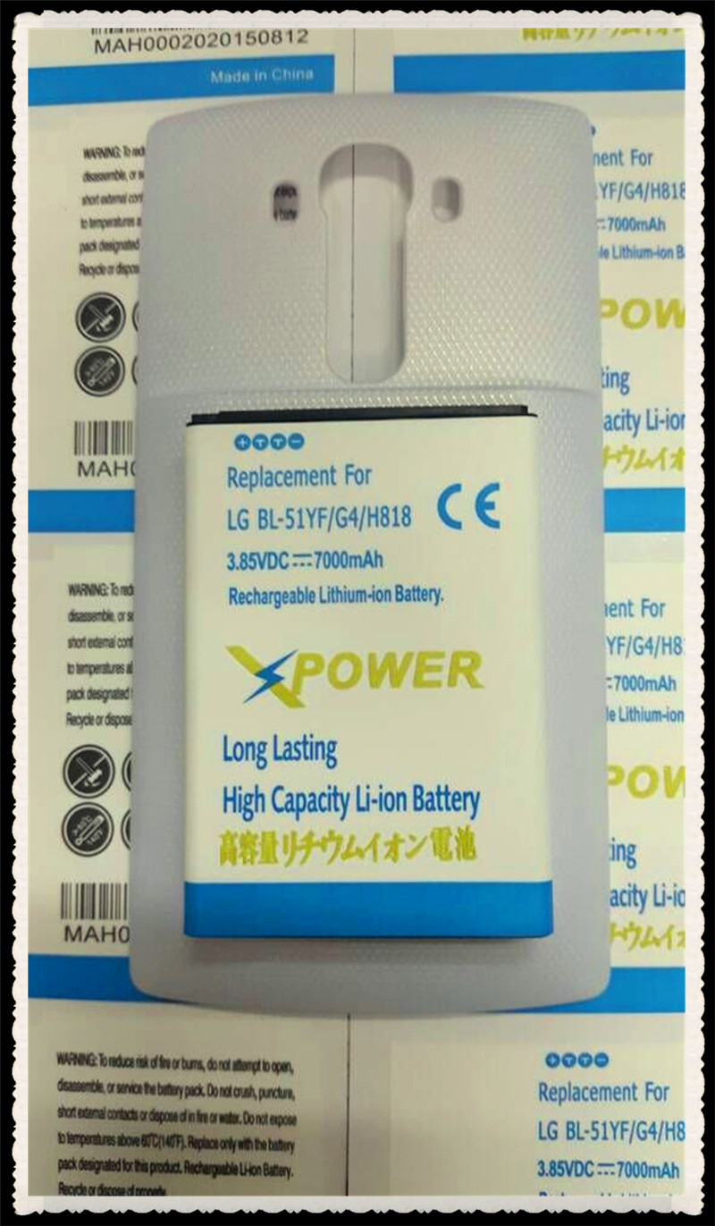 Oem   -  7000  + Bateria     LG G4 BL-51YF H818 H810 H819 F500