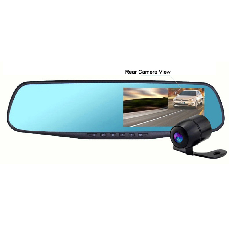 Dual Lens Car Camera Rearview Mirror Dvr Full Hd 1080p Night Vision Car Video Recorder Registrator Dash Cam Camara Automovil Dual Lens Car Camera Rearview Mirror Dvr Full Hd 1080p Night Vision Car Video Recorder Registrator Dash Cam Camara Automovil