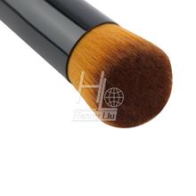 Professional Full Featured Foundation Makeup Brush Cream Flat Top Buffing Brush Cosmetic Makeup Basic Tool Wooden