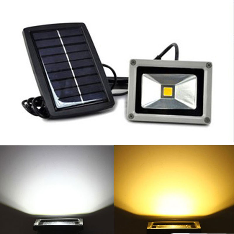 Practical 10W LED Solar Power Project-light Lamp Waterproof Night Light Free Shipping