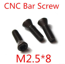50pcs M2.5 x 8mm M2.5*8  Insert Torx Screw CNC Bar Replaces Carbide Inserts CNC Lathe Tool
