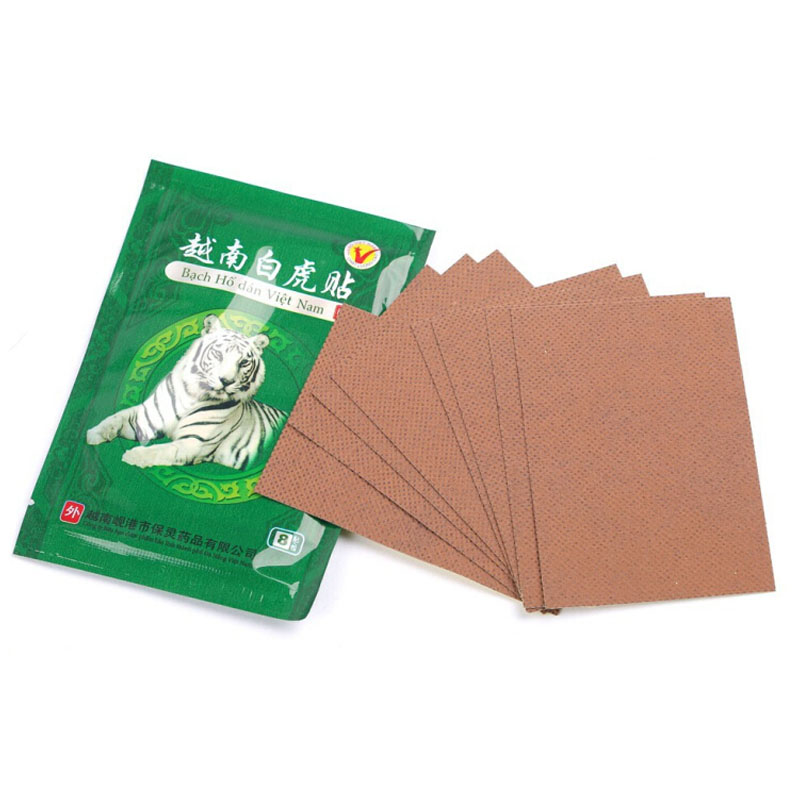 Tiger Balm Plaster Pain Relieving Muscle Back Pain Athritis Strain Rheumatism Beauty Body Massage Relaxation Health
