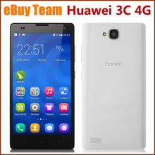 Original HUAWEI Honor 3C 5″ 4G LTE Mobile Phone Kirin910 Quad Core IPS 1280X720 2GB RAM 16GB Android 4.4 Dual SIM 8MP Smartphone