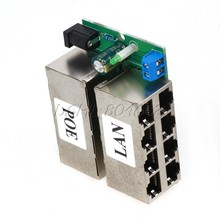 802 3af 8 Ports Passive POE injector Power Supply Module For AP IP Camera Phone