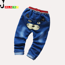 2016 New Cartoon Fashion Character Children Kids Baby Boy Girls Pants Baby Girl Boys Jeans Pants Child Trousers Girls Jeans