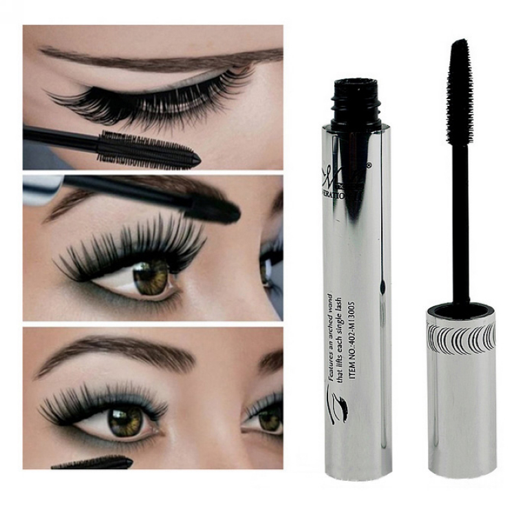 2015 New arrival brand Eye Mascara Makeup Long Eyelash Silicone Brush curving lengthening colossal mascara Waterproof