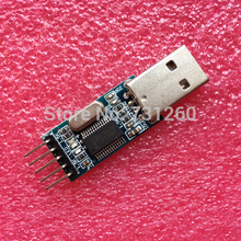 WholeSale+Free Shipping PL2303 USB To RS232 TTL Converter Adapter Module with PL2303HX