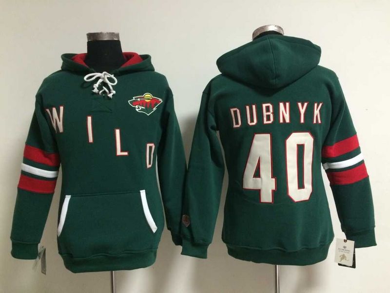 Здесь можно купить  2015 New Minnesota Wild Womens Sweaters #40 Devan Dubnyk Green Ice Hockey Hoodies Jersey 5279  Спорт и развлечения