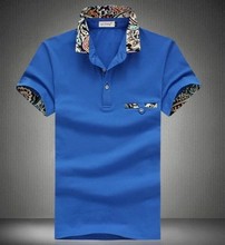 2016 Brand Shirts For Men Brand Cotton Polo Shirt Free Shipping Plus Size 4XL 5XL N-5Zhe