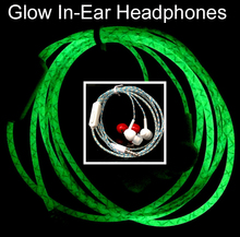 New Glow In The Dark Earphone Mobile In-Ear Glowing Headphones For Xiaomi Apple iPhone Samsung Neon Wired Led Headset Flashlight