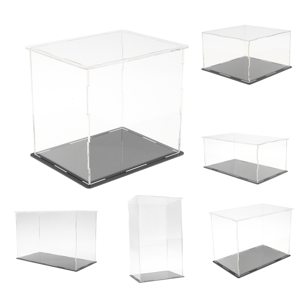 Mini Legierung Fahrzeug Modell Vitrine Box Perspex klar Showcase 5,5 cm