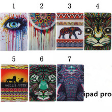 New Arrived Cartoon Flower PU Leather Case Cover For Apple iPad Pro 12.9″ inch Tablet Protect Shell 1PCS