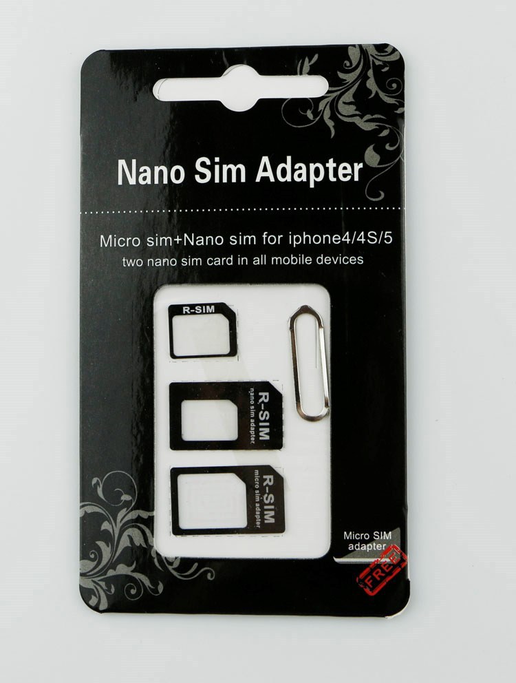 Nano sim       sim      4  1  iphone 5s iphone 4 4s