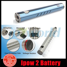 e cigarette battery original Kangertech battery Ipow2 E Cigarette EGO Battery with OLED Screen Micro USB