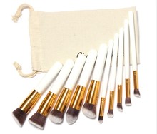 10Pcs kabuki Professional Makeup Brushes Set Beauty Cosmetic Eyeshadow Powder Pinceis Styling Tools Make up Brush