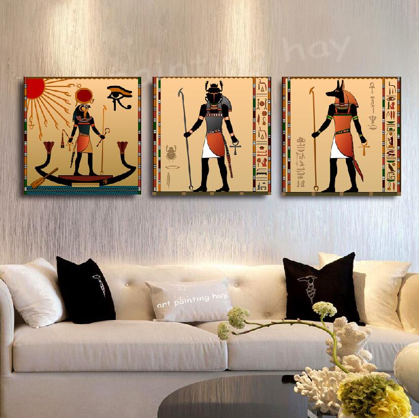 Decoracion Egipcia Hogar ~ Paneles decoraci?n egipcia arte de la lona pintura al ?leo Decoracion Egipcia Hogar ~ Paneles decoraci?n egipcia arte de la lona pintura al ?leo