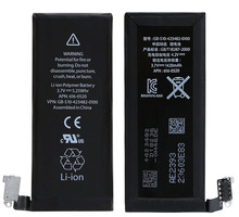 Original OEM 1440mAh 3.7v Li-ion Battery Mobile Phone Replace Battery High Capacity Battery Batteria For Iphone 4 4G Battery