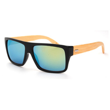 New 2015 Bamboo Sunglasses Men Wooden Sunglasses Women Brand Designer Mirror Original Wood Glasses Oculos de sol masculino AS072
