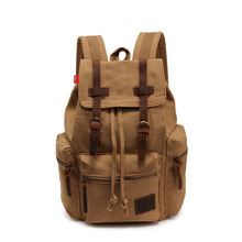 2014 New Casual Canvas Men Backpack Retro Vintage Male Students School Bags Outdoor Man Shoulder Bags