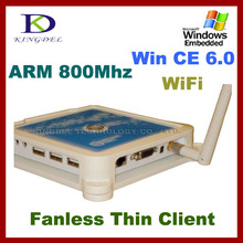 Thin Client PC,PC Station PC Share Terminal zero thin client with Win7 +Net computer supporting touchscreen+Mic+USB printer,Wifi