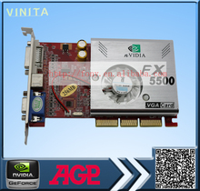 Nvidia grpahics карты AGP карты FX5500 256 МБ 128bit ddr
