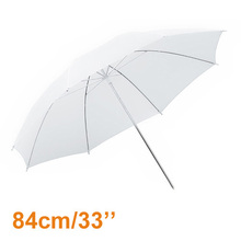 33″ 84cm Soft White Umbrella Photography Studio Flash Translucent Diffuser Umbrella Photo Studio Accessories High-Quality