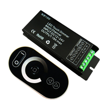 1set/lot SZ100 DC12-24V 25A RF Wirelessbrightness LED Dimmer Controller Touch Panel Remote for LED Strip Light