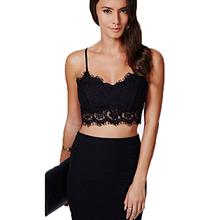 2016 Hot Sale Women Translucent Underwear Sheer Lace Condole belt Strap Lingerie Bra Top Good-looking AP 22