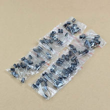 set of 120pcs 12 values 0.22UF-470UF Aluminum electrolytic capacitor assortment kit set pack Free shipping