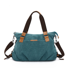 Women’s handbag 2016 new shoulder bag large capacity women canvas bag vintage travel tote messenger bags