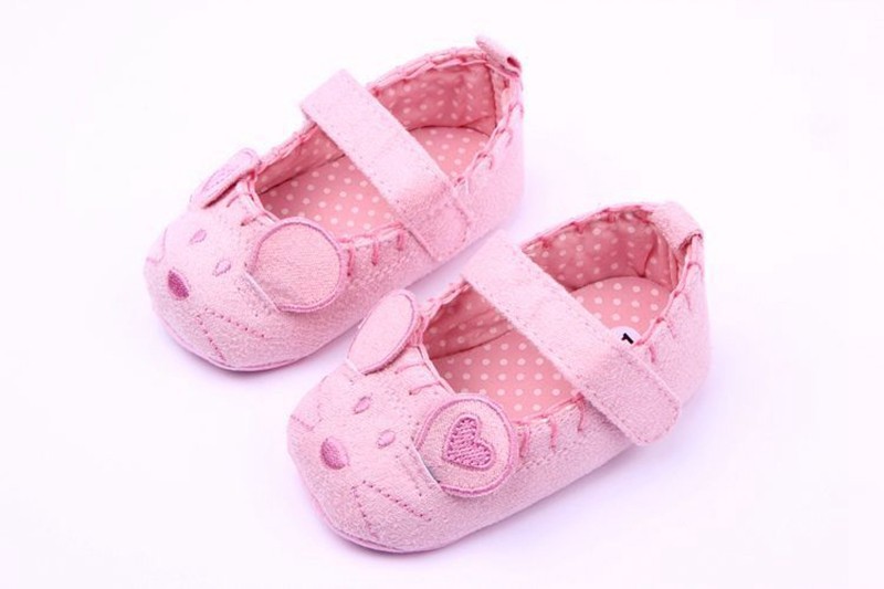 Lovely Mouse First Walkers Shoes Baby Girl Sapato Bebe Menina Baby Moccasins Scarpe Neonata Sapatinhos Bebe Baby Girl Shoes Kids