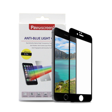 Pavoscreen For iphone 6 / 6s tempered glass screen protector Anti Blue Light full cover 0.2mm 9H Anti fingerprint phone case