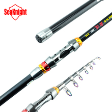 SeaKnight Hot Sale 3.6M Portable Casting Throwing Telescopic Fishing Rod High Quality Carbon Fiber Sea Rod Fishing Pole