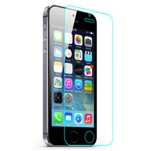 0 3mm Tempered Glass Film for iPhone 5 5s 9H Hard 2 5D Arc Edge Round