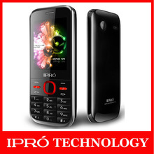 New 2015 Ipro original 2.4 inch Dual SIM Senior elder old man mobile phone Unlocked with Earphone English/Spanish/Portuguese