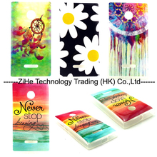 Soft case For Microsoft Nokia Lumia 435 N435 Personalized Graffiti Elephant Owl Flower Bear feather TPU Soft Cover Case