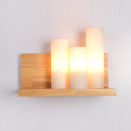 simple wooden glass wall lamp modern led light fixtures bedroom indoor home lighting bedside sconces - Wall Light Fixtures For Bedroom simple wooden glass wall lamp modern led light fixtures bedroom indoor home lighting bedside sconces - Wall Light Fixtures For Bedroom