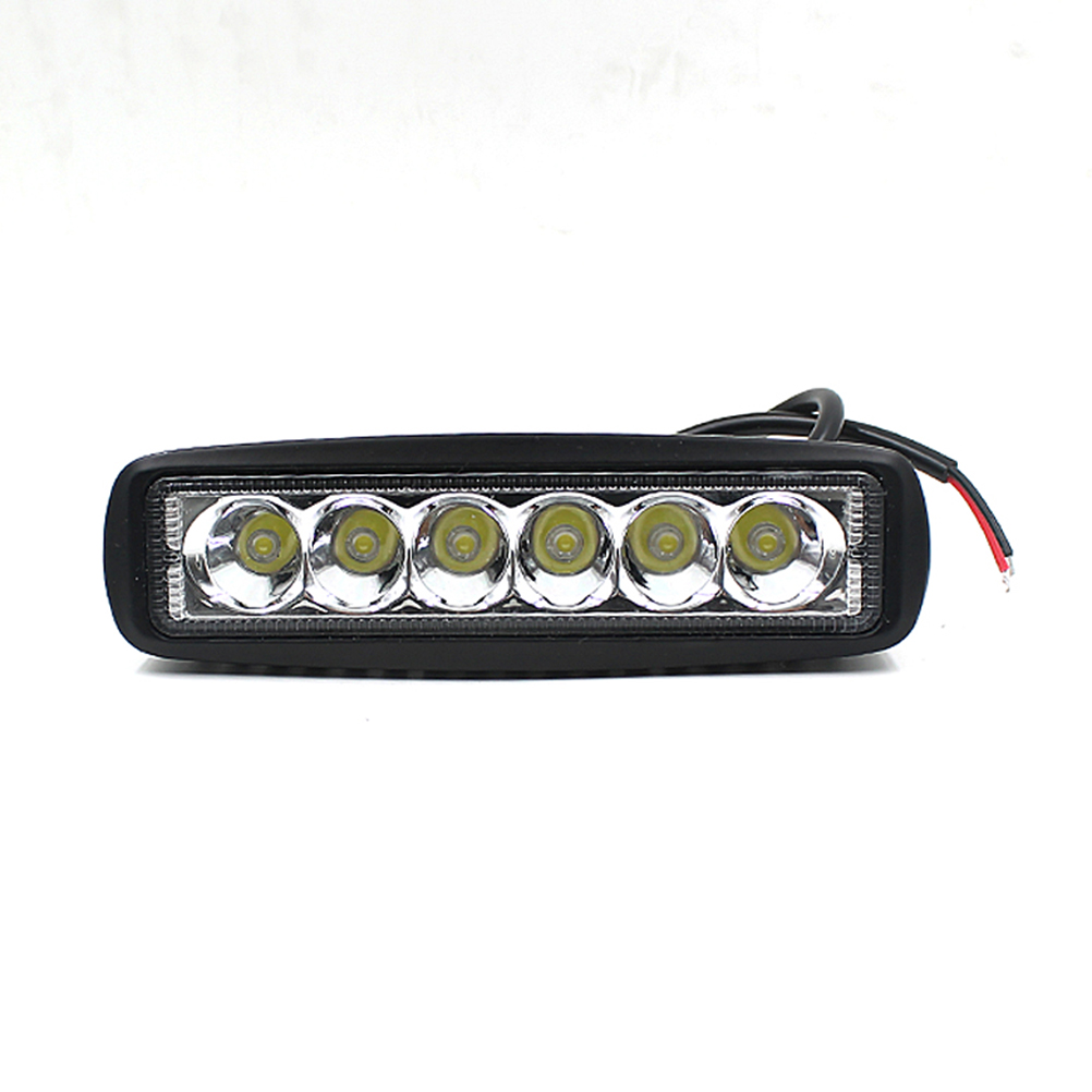 10V-30V 18W Car Motorcycle E-bike LED Headlight Roof Lamp Car Light Accessories (Floodlight)