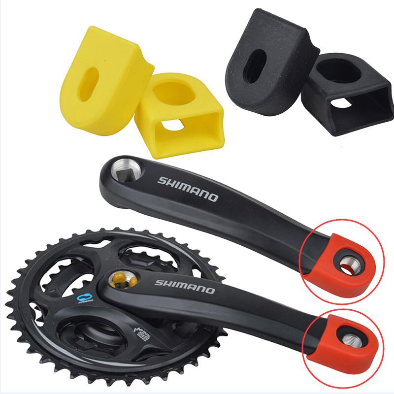 Crankset Crank Protective Sleeve Protector Mountain Bike Road Bike Fixed Gear Bicycle Crank Protective Cover