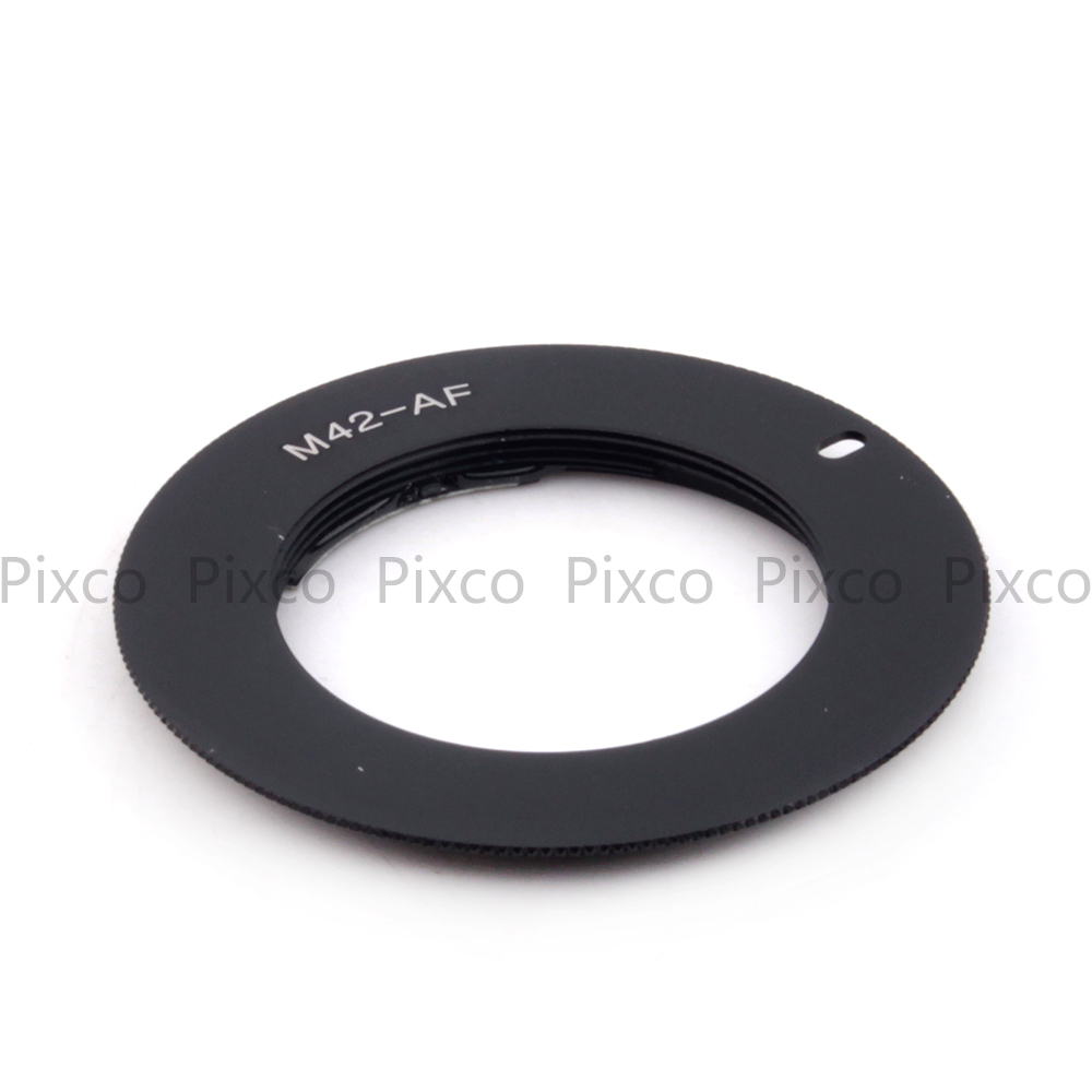Description Picture 4 of itemPixco M42-AF Confirm Lens Adapter Ring Suit For M42 Lens To sony alpha minolta MA Camera A77II A58 A99 A65 A57 A77 A900 A55 A35