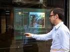 24″ capacitive touch screen foil 3d holographic projection 2 points interactive touch foil film for touch monitor