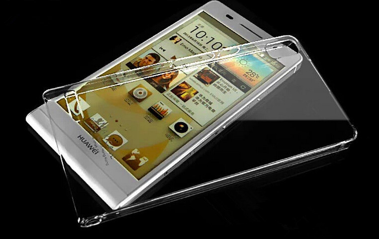 Crystal PC Ultra thin Hard Skin Case Back Cover For Huawei Ascend P6 PCP6
