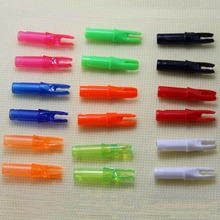 Arrow Nocks For Hunting 30Pcs Arrow Nocks of Plastic Material Archery Multicolor Arrow Nocks