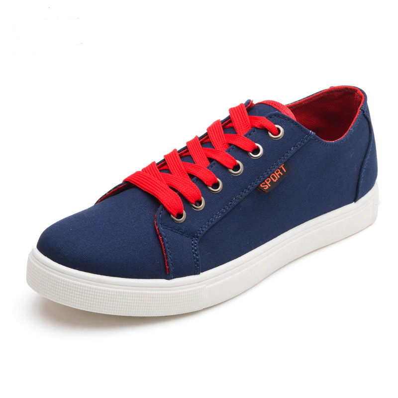 Summer Men's Canvas Shoes Cotton Made Casual Breathable Shoes Popular Sports Shoes Fashion