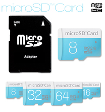 Brand New micro sd card 32gb class10 memory storage flash card 16gb 8gb micro sd 128mb free card reader+adapter free shipping