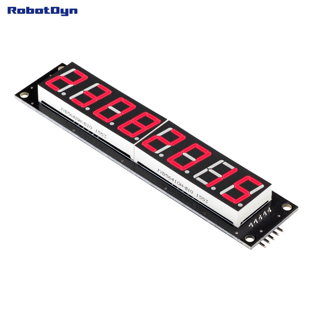 8 digit led display 7 segments 74hc595 color in 8 digit led display 7 segments 74hc595 color in